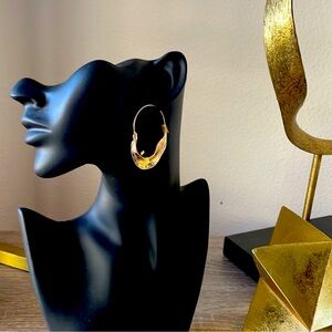 Bohemian hoop earrings N132